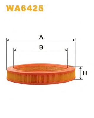 WIX FILTERS wa6425 -  Воздушный фильтр